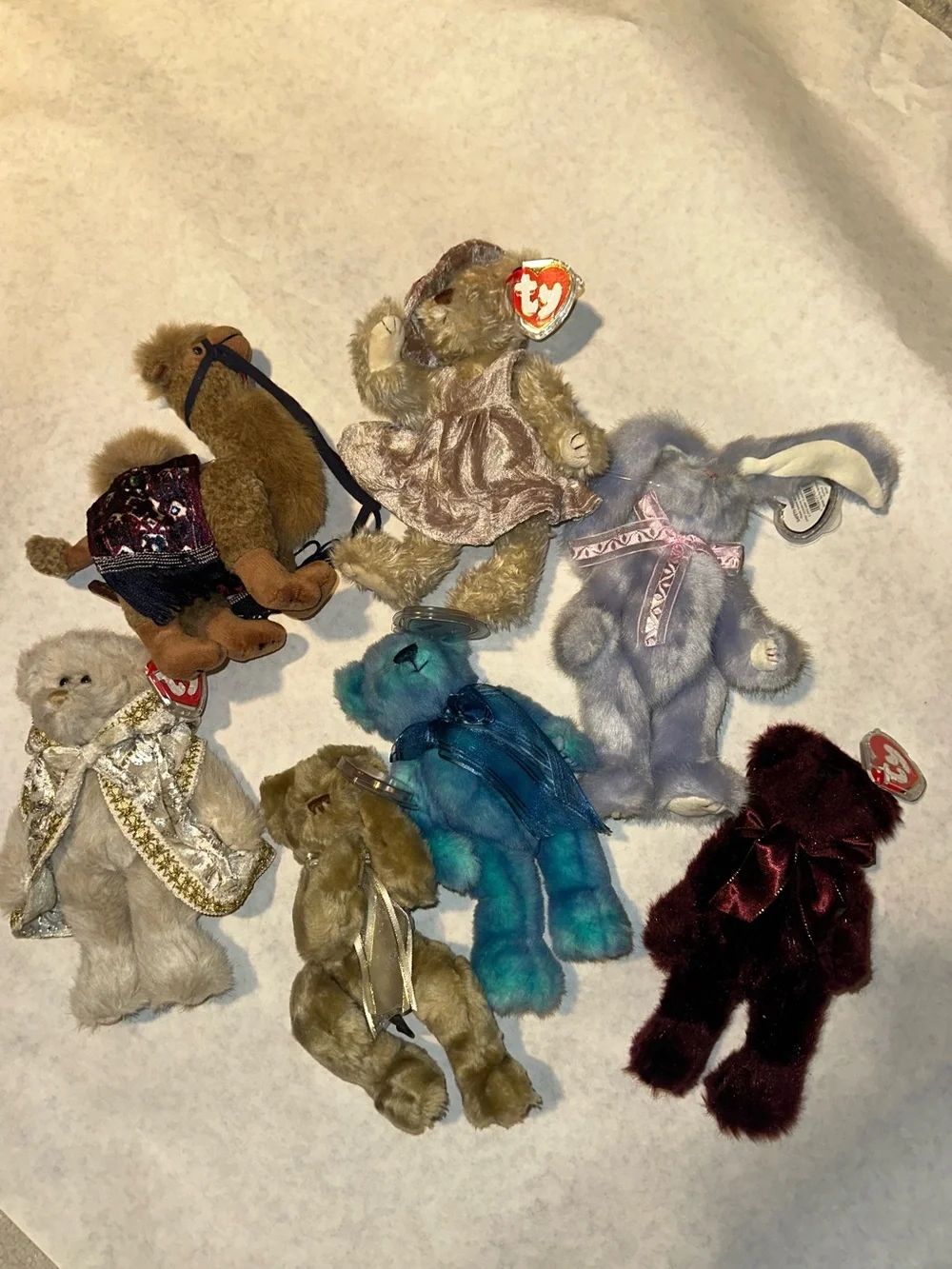 Rare TY Beanie Baby 1993 Bundle of 38